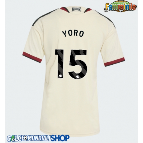 Maglie da calcio Manchester United Leny Yoro #15 Terza Maglia Femminile 2026-27 Manica Corta